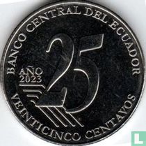 Ecuador 25 centavos 2023 "Oswaldo Guayasamin"
