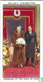 The marriage of the Duke of Kent