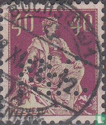Zittende Helvetia