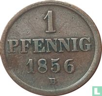 Brunswijk-Wolfenbüttel 1 pfennig 1856 (B)