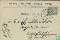 Firma Gouma. - Brood-, Beschuit- en Banketbakker. - Wolvega