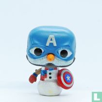 Holiday Captain America (snowman)