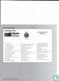 Kia Sorento Specificatielijst                