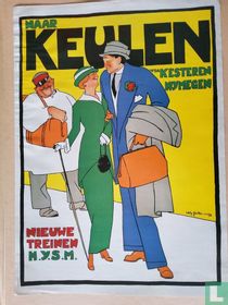 Naar Keulen via Kesteren Nijmegen poster