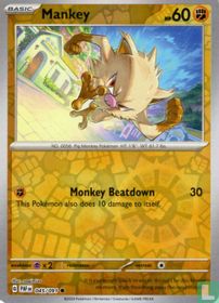 Mankey (reverse holo)