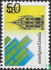 Stamp with print (mach/dun)