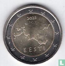 Estonie 2 euro 2023 acheter