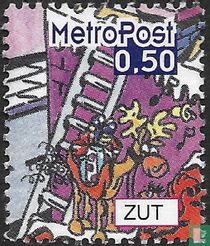 Timbre de Noël Metropost (ZUT)