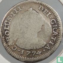 Peru ½ real 1774