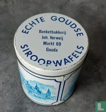 Echte Goudse Siroopwafels, delftsblauw