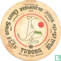 Tuborg All over the world (kangoeroe) / Brazil Hungary Turkey Denmark