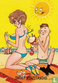 Humorkaart  snoep verstandig......