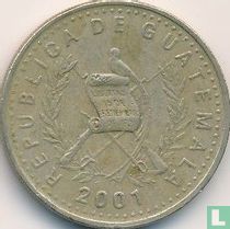 Guatemala 50 centavos 2001 for sale