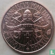 Vatican 20 euro 2024 "Saint Pierre et le coq"