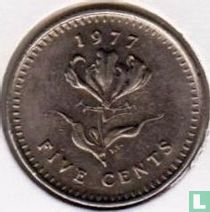 Rhodesië 5 cents 1977