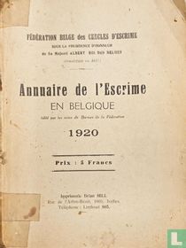 Annuair de l'Escrime en Belgique