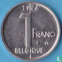 Belgique 1 franc 1994 (FRA) acheter