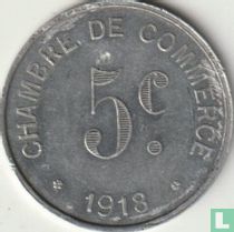 Rouen 5 centimes 1918 (aluminum)