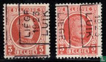 "LIEGE 1923 LUIK"  3c A+B   acheter