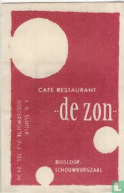 Café Restaurant "De Zon"