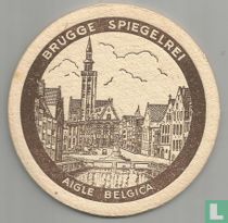 brugge Spiegelrei   bruine tekst