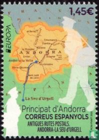 Europa – Old postal routes