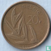 Belgien 20 Franc 1982 (NLD) kaufen