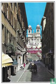 Roma - Piazza di Spagna da Via Condotti