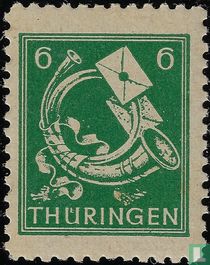 Posthoorn en brief