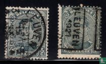 "LEUVEN 1921 LOUVAIN" 3c A+B for sale