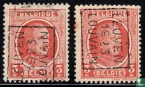 "LEUVEN 1923 LOUVAIN" 3c A+B for sale