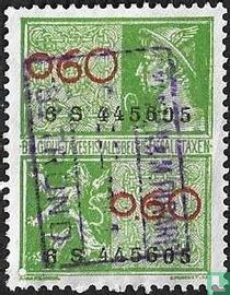 Hermes en heraldiieke leeux