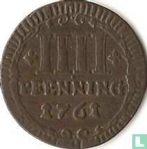 Paderborn 4 pfenning 1761