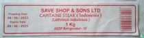 Capitaine steak Indonesia