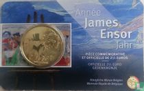 België 2½ euro 2024 (coincard - FRA) "James Ensor jaar"