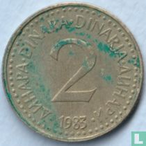Joegoslavië 2 dinara 1983 kopen