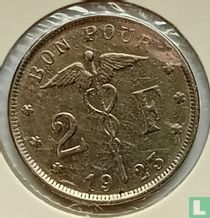 Belgique 2 francs 1923 (FRA - frappe monnaie) acheter