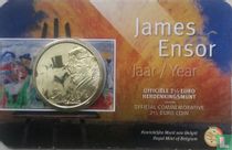 België 2½ euro 2024 (coincard - NLD) "James Ensor jaar"