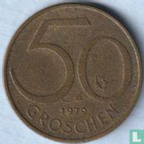 Austria 50 groschen 1979