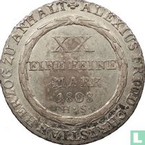 Anhalt-Bernburg 2/3 Thaler 1808