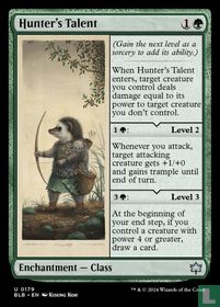Hunter’s Talent