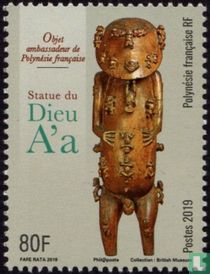 Statue of the god A'a