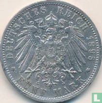 Baden 5 mark 1895