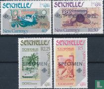 Exposition de timbres-poste Londres 1980 (surcharge)
