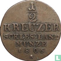Schlesien ½ Kreuzer 1806