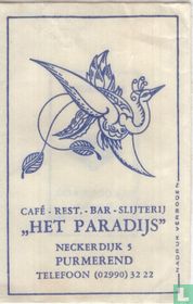 Café Rest. Bar Slijterij "Het Paradijs" 