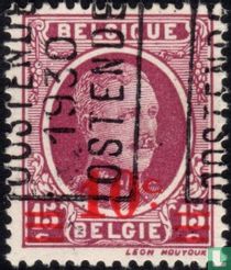Roi Albert Ier, avec surcharge