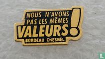 Valeurs Bordeau Chesnel
