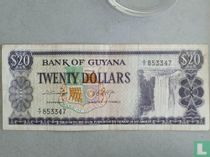 Guyana 20 Dollars - 1968