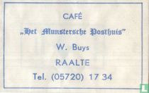 Cafe "Het Munstersche Posthuis"